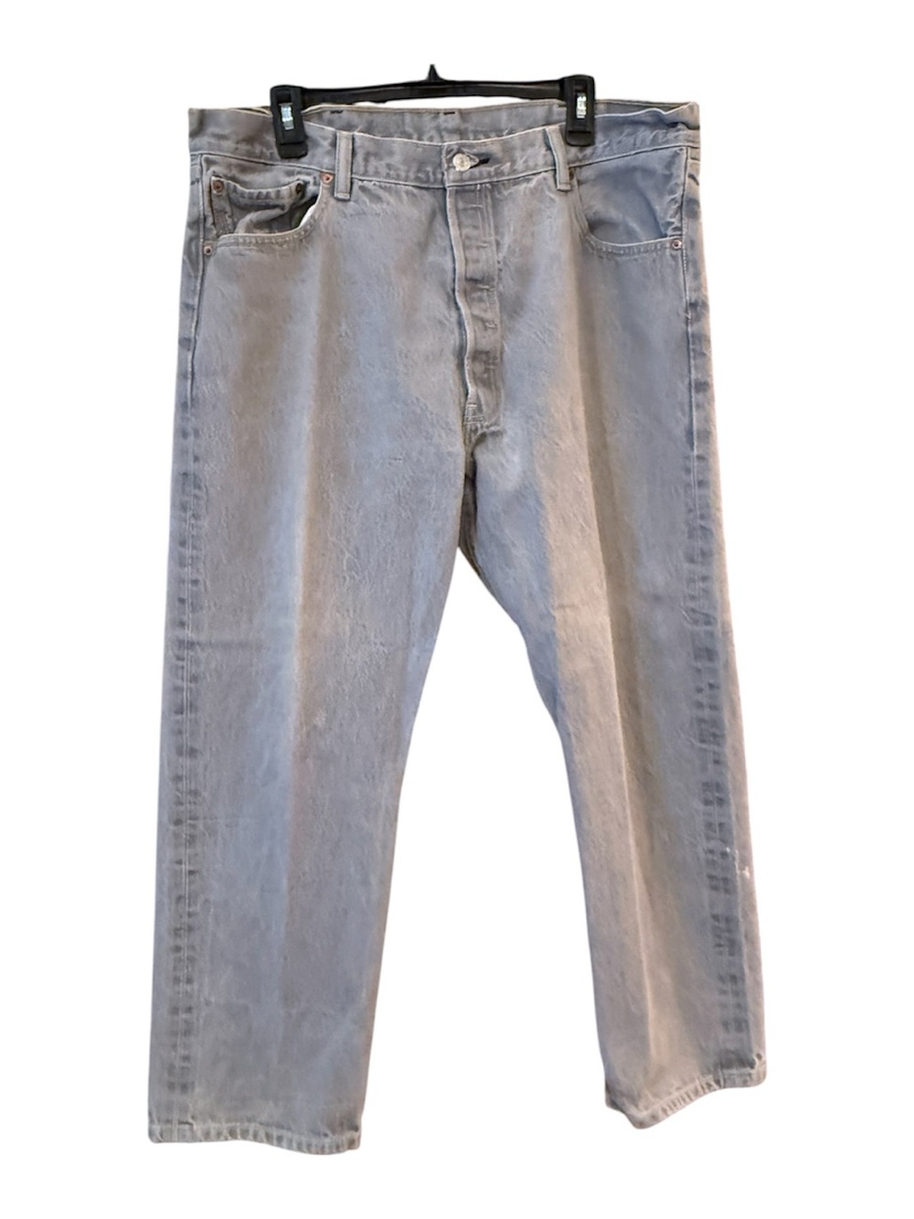 Levi's 501 Original Fit Button fly -Men's Light Gray 42 x 30